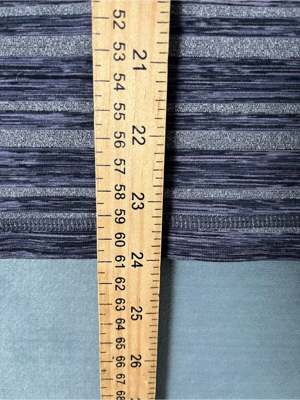 Lululemon Power Y Tank Women’s Size 8 Gray Striped